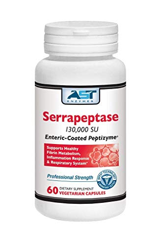 Serrapeptase 130,000 SPU – Antiinflammatory Systemic Enzymes