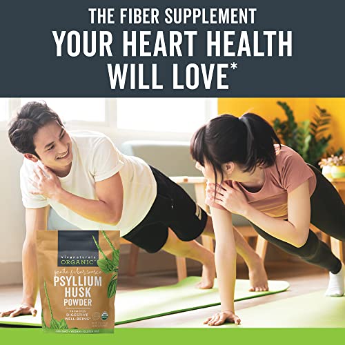 Organic Psyllium Husk Powder (1.5 lbs ) - Soluble Fiber